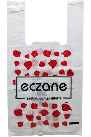 Eczane Poşeti Bio Küçük Atlet 22X40 Cm 150 Adet