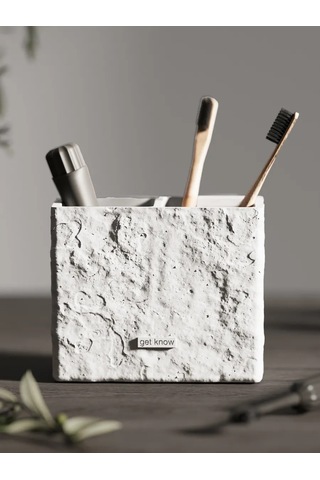 Getknow Home Diş Fırçası Kabı 390430489 Beyaz