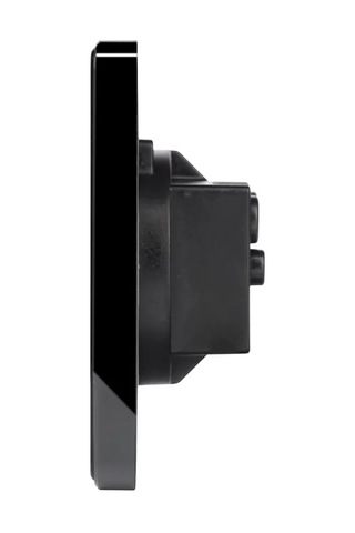 Dealuxx Cam Çerçeveli Siyah Çift Prizli Priz 398340754