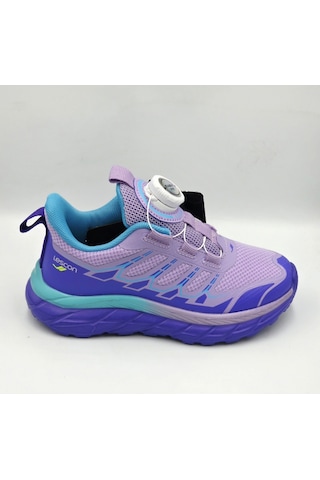 Lescon Flıck 2 Lila Renk Makara Bağcıklı Kız Çocuk Sneaker Spor Ayakkabı