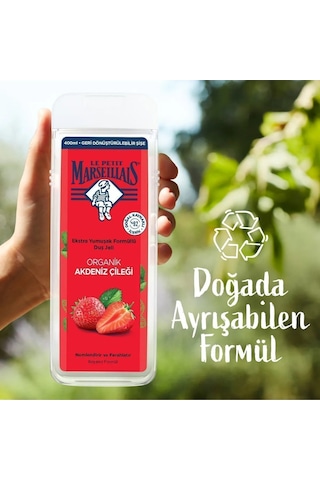 Le Petit Marseillais Akdeniz Çileği Banyo ve Duş Jeli 2 x 250 ML