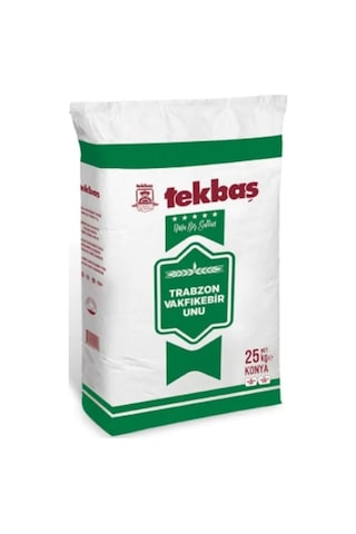 Tekbaş Un Trabzon Vakfıkebir Ekmeği Unu 25 KG