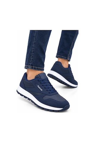 Feerok Urban Günlük Sneaker Unisex Spor Ayakkabı Lacivert - Beyaz