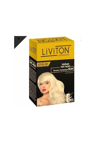 Liviton Saç Renk Açıçı 100 Gr Oryal +150 Ml Oksidan Liviton