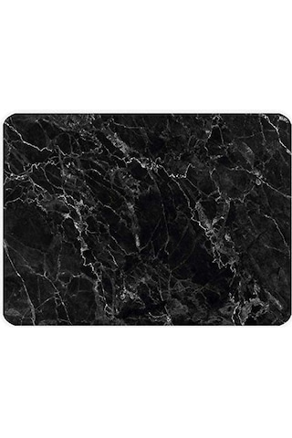 Siyah Mermer Görünümlü Cam Kesme Tahtası 30cm X 40cm Çok Renkli