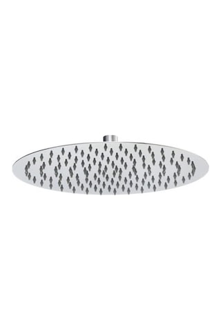 Fause Tepe Duş Başlığı Oval Slim 304 Metal Ø25 Cm Ktd106 Çok Renkli