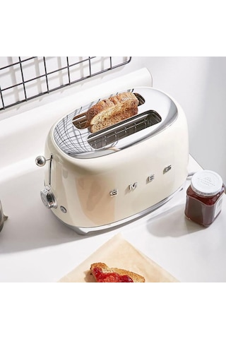 Smeg TSF0CREU Retro 2 Dilim Ekmek Kızartma Makinesi