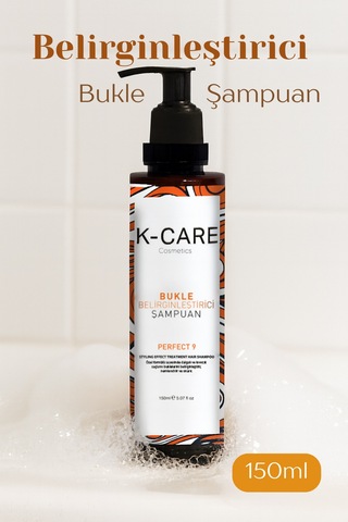 K K-care Cosmetics Kıvırcık Saçlar Için Bukle Belirginleştirici Şampuan 150 ML