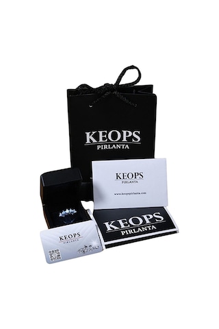 Keops Pırlanta D Renk 0,40 Karat Pırlanta Tektaş Küpe