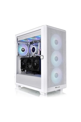 Thermaltake S250 TG CA -3Y6-75M6WE-00 750 W 80+ Bronze 4 Fanlı E-ATX Oyuncu Bilgisayar Kasası Beyaz