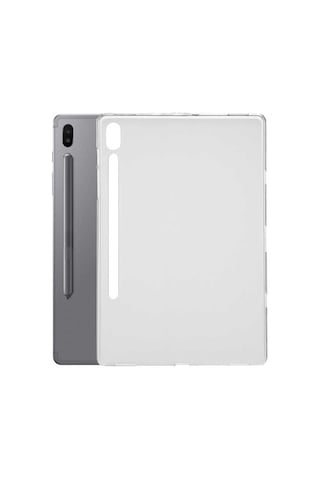 Lexroo Samsung Galakxy Uyumlu Tab S7 Fe Lte T737-t736-t733-t730 Kılıf Tablet Süper Silikon Kılıf - Renksiz