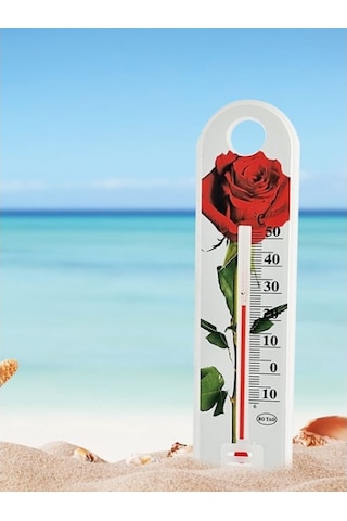 River World Termometre Deseni Gül