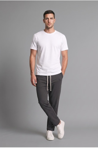 Defacto Regular Fit Beli Bağcıklı Düz Paça Cepli Eşofman Altı F0309ax26auar138 Antrasit-ar138