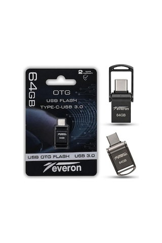 Everon 64gb Typec Usb Otg 3.0 Metal Flash Bellek