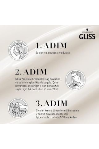 Schwarzkopf Gliss Oil Nutritive Sıvı Saç Bakım Kremi 200 ML