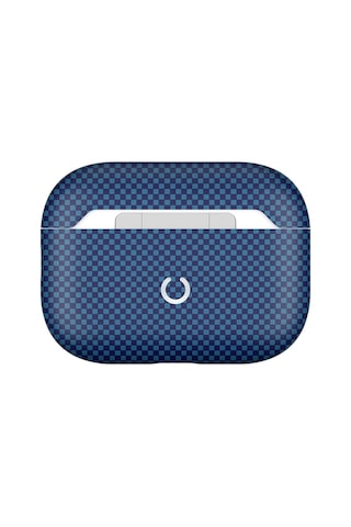 Apple Uyumlu AirPods Pro 2 Zore Airbag 43 600d Karbon Fiber Kulaklık Kılıfı Lacivert