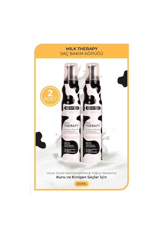 Morfose Milk Therapy Saç Köpüğü 2 x 200 ML