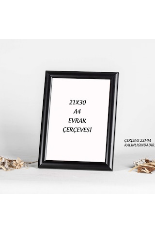 A4 Siyah Çerçeve A4 Siyah Çerçeve