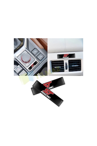 Ford St Racing Kapı Kolu Torpido Ayna Damla Sticker Etiket