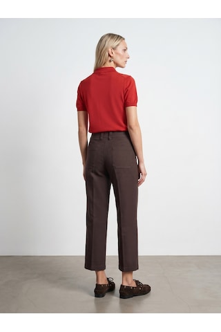 Dilvin 72711 %100 Pamuk Culotte Pantolon-kahve