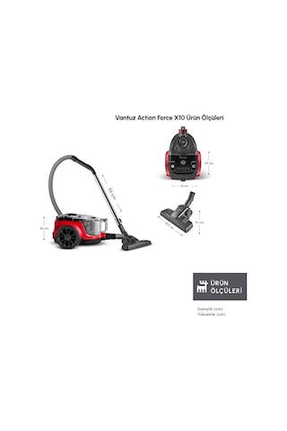Karaca Vantuz Action Force X10 Elektrikli Süpürge