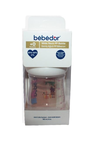 Bebedor Geniş Ağız Pp Biberon 180 Ml Kod:97322