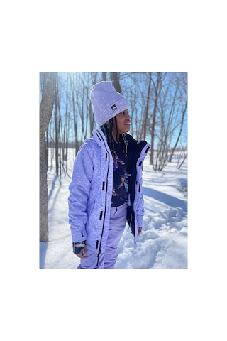 Burton Elodie 2l Kız Çocuk Mor Snowboard Ceketi -84
