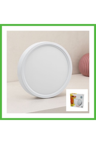 Vaveni 18w 6500k Yuvarlak Led Slim Panel 20.5 Cm - 1260 Lm Arz Çok Renkli