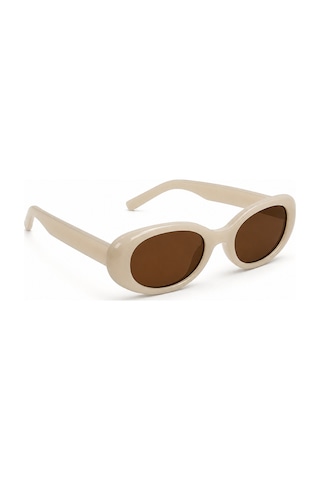 Carmelo Eyewear C02gk039 Krem Kadın Güneş Gözlüğü Beyaz
