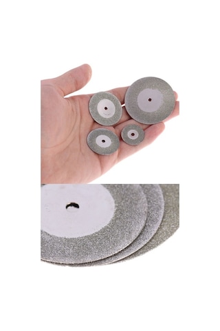 22 30 40 50 Mm Elmaslı Mini Disk Uç Seti Cam Fayans Kesme Seti