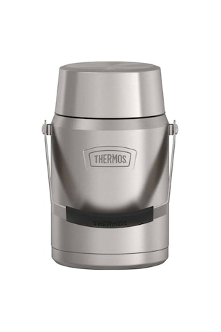 Thermos Icon Is303 1,4l Mega İki Katlı Yemek Termosu Gri