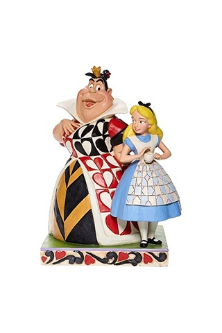 Jim Shore Disney Traditions Alice Harikalar Diyarında 'kaos Ve Merak' Figürü, Renkli, 14 X 15 X 20 Cm, 6008069 Diğer