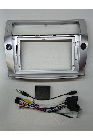 Citroen C4 Tablet Teyp Çerçevesi 9 İnç 2005-2011