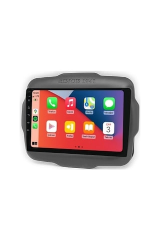 Jeep Renegade 2016-2021 4gb Ram 32gb Hafıza 4 Çekirdek Carplay Kamera Android Multimedya 9"