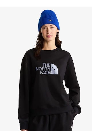 The North Face Nf0a8fxd-cqo Essential Terry Simple Dome Relaxe Kadın Sweatshirt Siyah