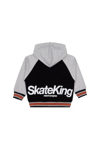 Civil Boys Skate King Baskılı 2-5 Yaş Hırka - Siyah