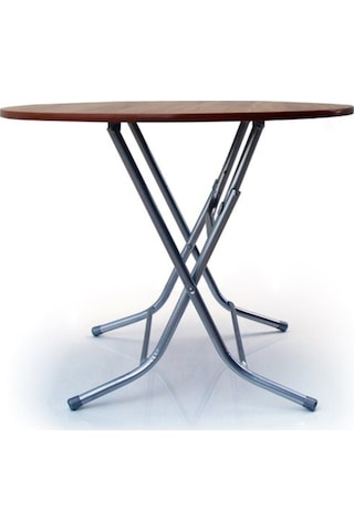 Sepettenevar Teknor 90 Cm Yuvarlak Katlanır Masa - Yemek Masası