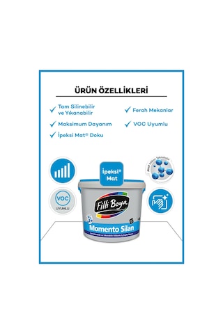 Filli Boya Momento Silan İpeksi Mat İlham Paketi 100 ML