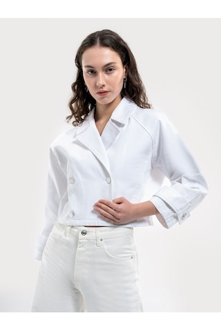 LOFT Regular Fit Kadın Ceket Lf2036042 Q1.v1 Denim