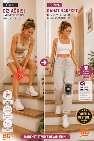 Sporcu Dizliği Ayarlanabilir Patella Destekli Dizlik Çapraz Bağ Menisküs Diz Bandajı Knee Brace