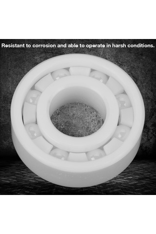 Wezone 6202 Tipi Tam Seramik Zirkonyum Oksit Zro2 Rulman - 15x35x11mm, Yüksek Hassasiyetli, Dayanıklı Ve Yüksek Hızlı Makine Uygulamaları İçin