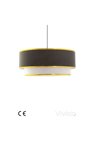 Vivid Tekli Antrasit Avize Antrasit
