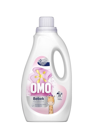 Omo Bebek Sıvı Çamaşır Deterjanı 1500 Ml X 2 Adet Yeni Ambalaj 1500 ML
