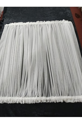 Mutfak Kapı Ve Balkon Camları Için Briz Sade Ve Düz Tül (370564622)