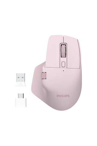Philips SPK7858 Bluetooth Kablosuz Çift Modlu 4000DPI 7 Tuşlu Optik Mouse