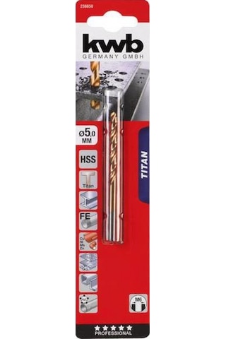 Kwb 238650 Metal Helezon Matkap Ucu 5 Mm 1 Adet