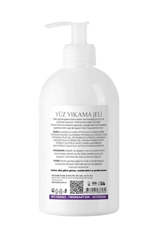 Akita Doğal Yüz Yıkama Jeli Lavanta 250 ML