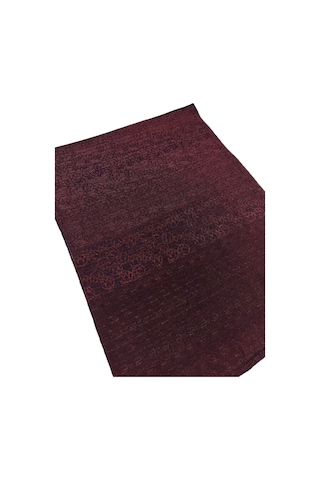 Mim Eşarp Mısırlı Eşarpları Parıltılı Elegance Monogram Prenses Şal Bordo