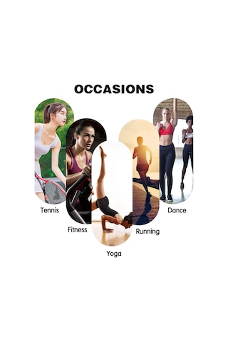 Jeemson Ön Fermuarlı Rahat Yoga Sütyeni - Nefes Alabilen Sporcu Sütyeni Beyaz