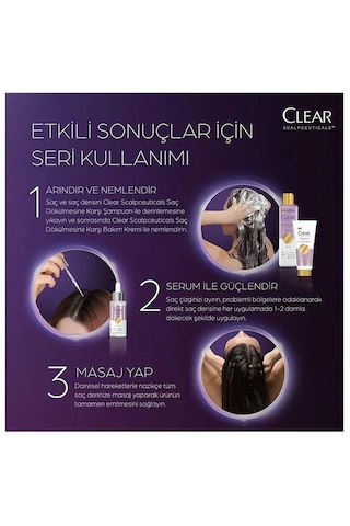 Clear Scalpceuticals Saç Dökülmesine Karşı Serum 45 ML